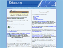 Tablet Screenshot of ericae.net